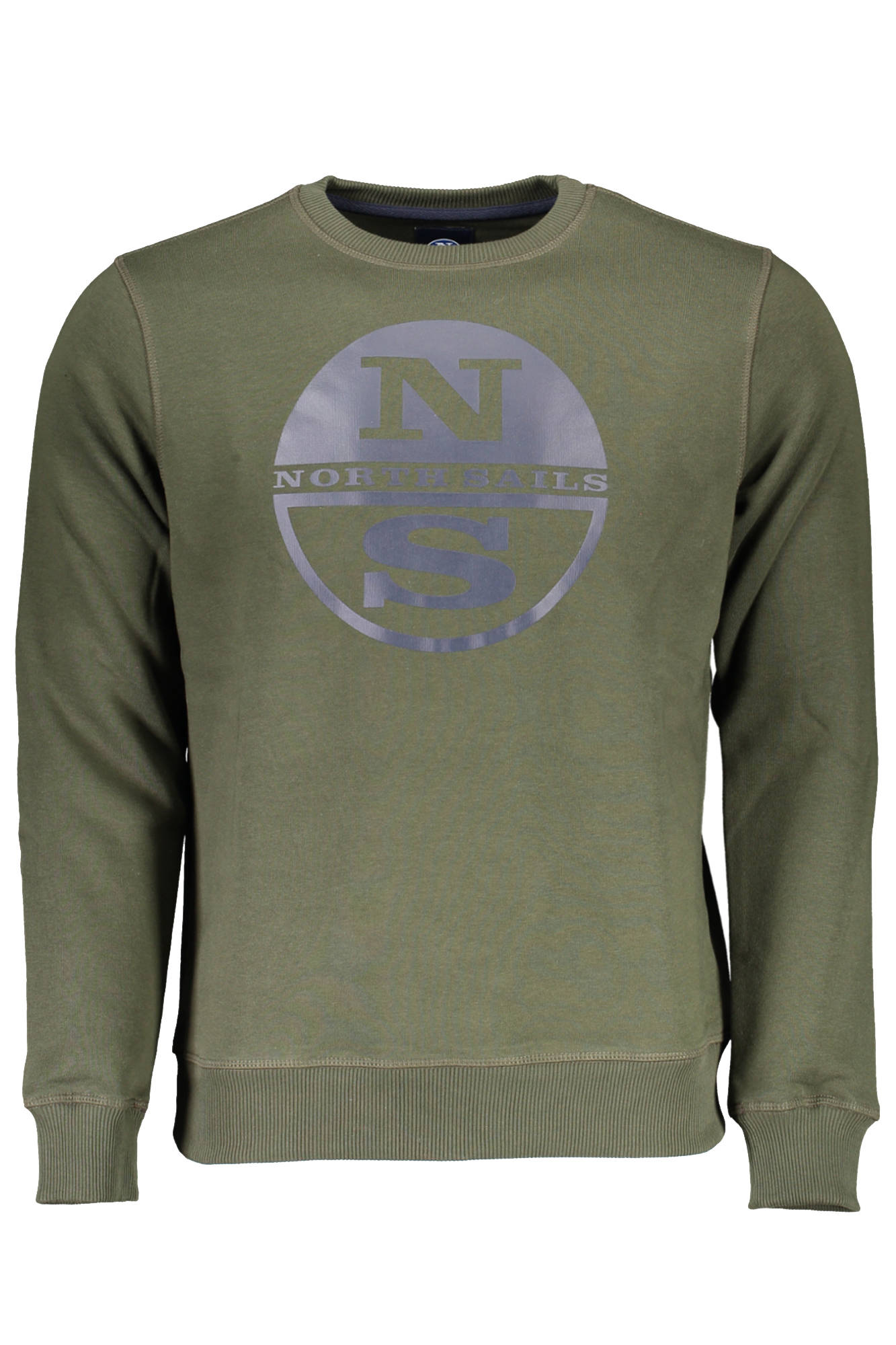 NORTH SAILS MAN GREEN SWEATSHIRT WITHOUT ZIP