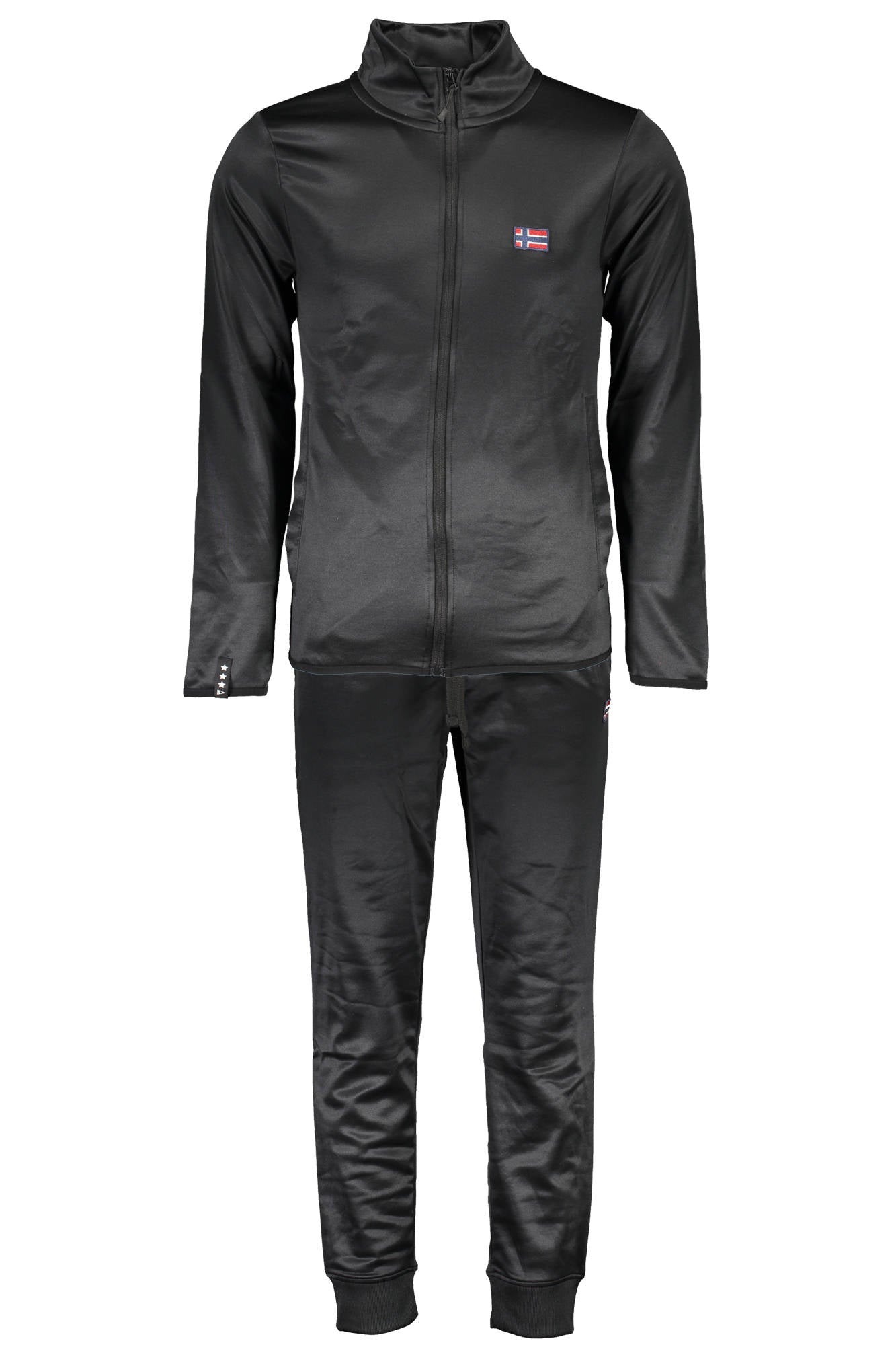 NORWAY 1963 SWEATSHIRT WITH ZIP MAN BLACK