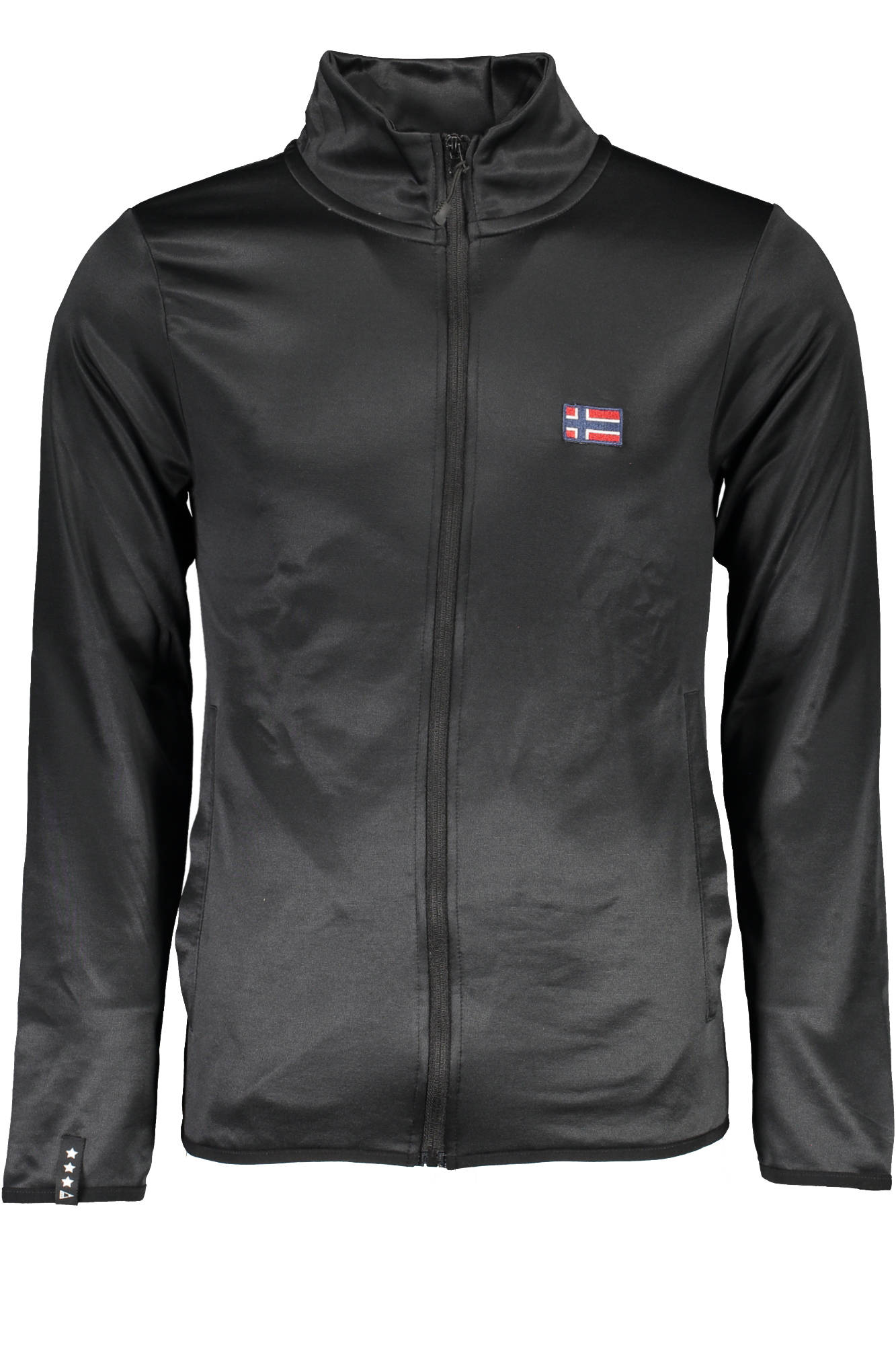 NORWAY 1963 SWEATSHIRT WITH ZIP MAN BLACK