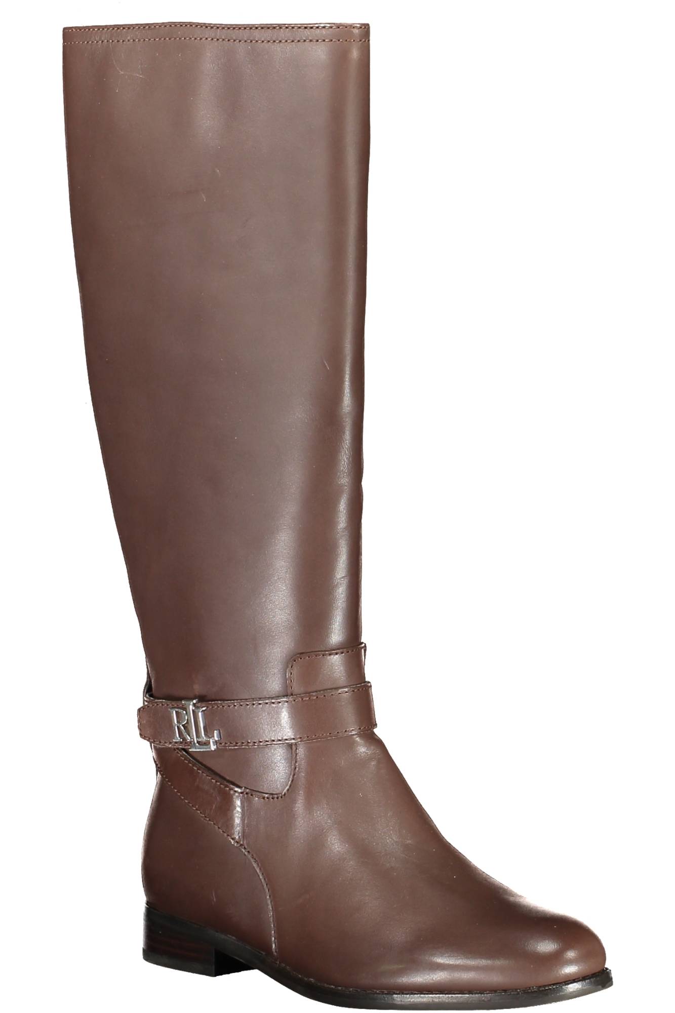 RALPH LAUREN BROWN WOMEN'S BOOT SHOES