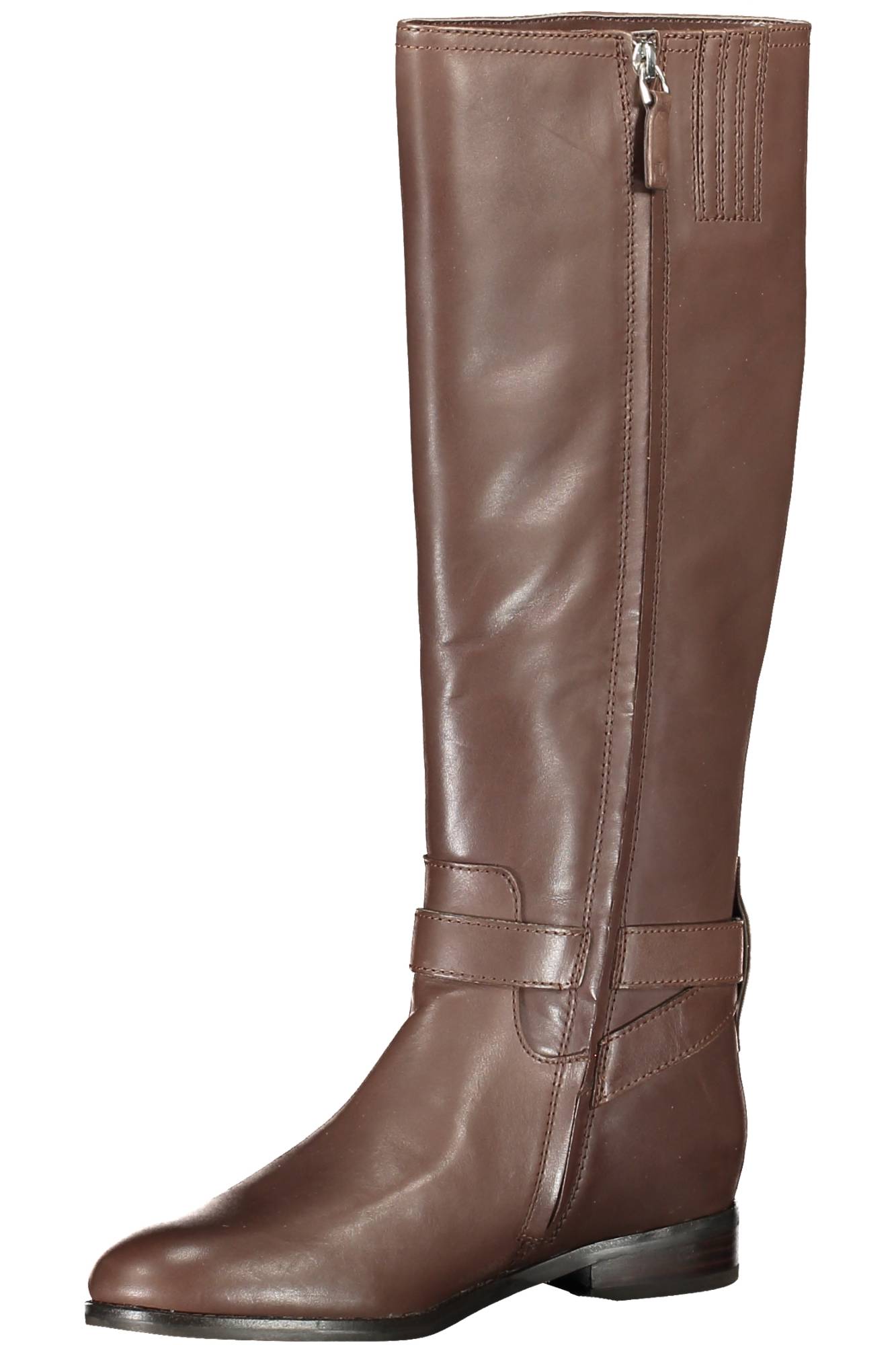 RALPH LAUREN BROWN WOMEN'S BOOT SHOES