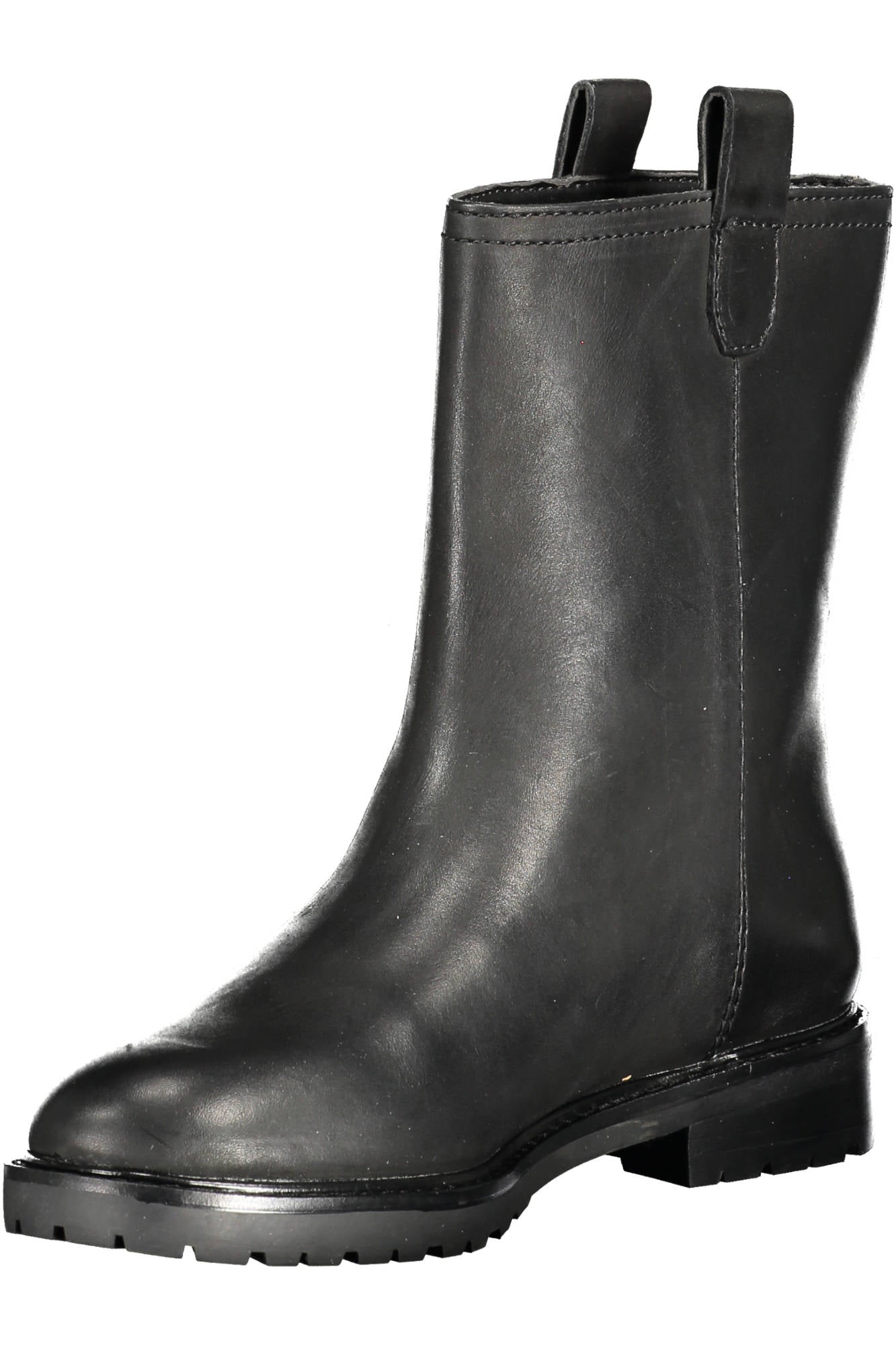 RALPH LAUREN WOMEN'S BLACK FOOTWEAR BOOT