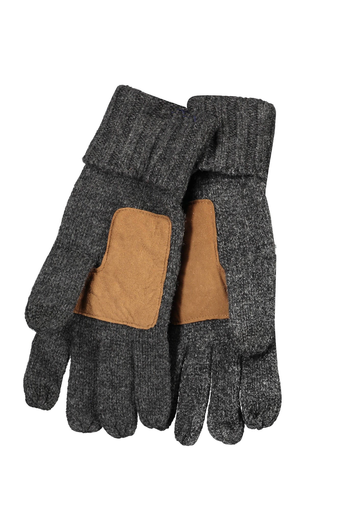 RALPH LAUREN MEN'S GRAY GLOVES