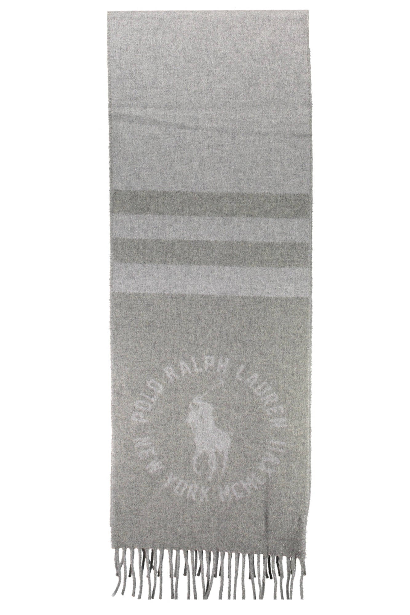 RALPH LAUREN GRAY MEN'S SCARF