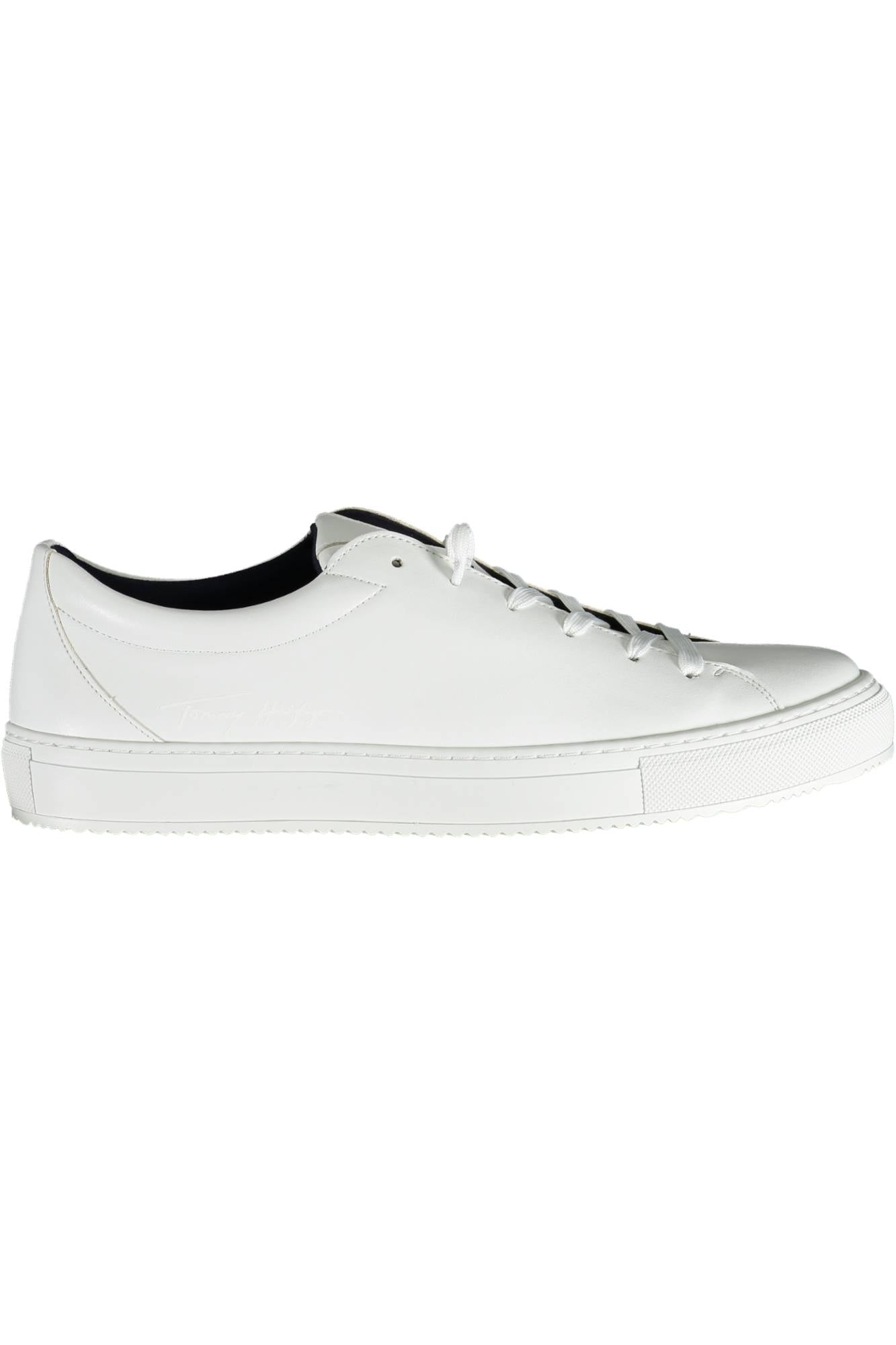 TOMMY HILFIGER WHITE MEN'S SPORTS SHOES
