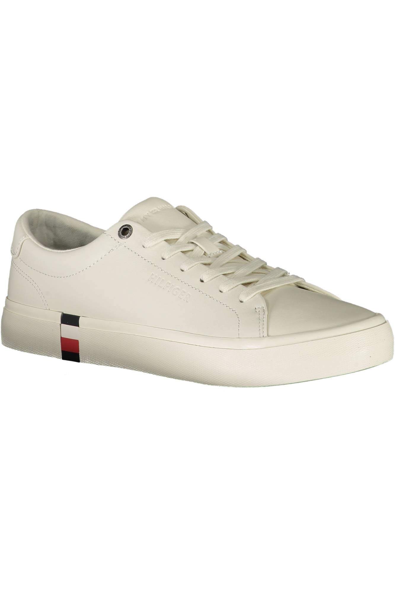 TOMMY HILFIGER WHITE MEN'S SPORTS SHOES