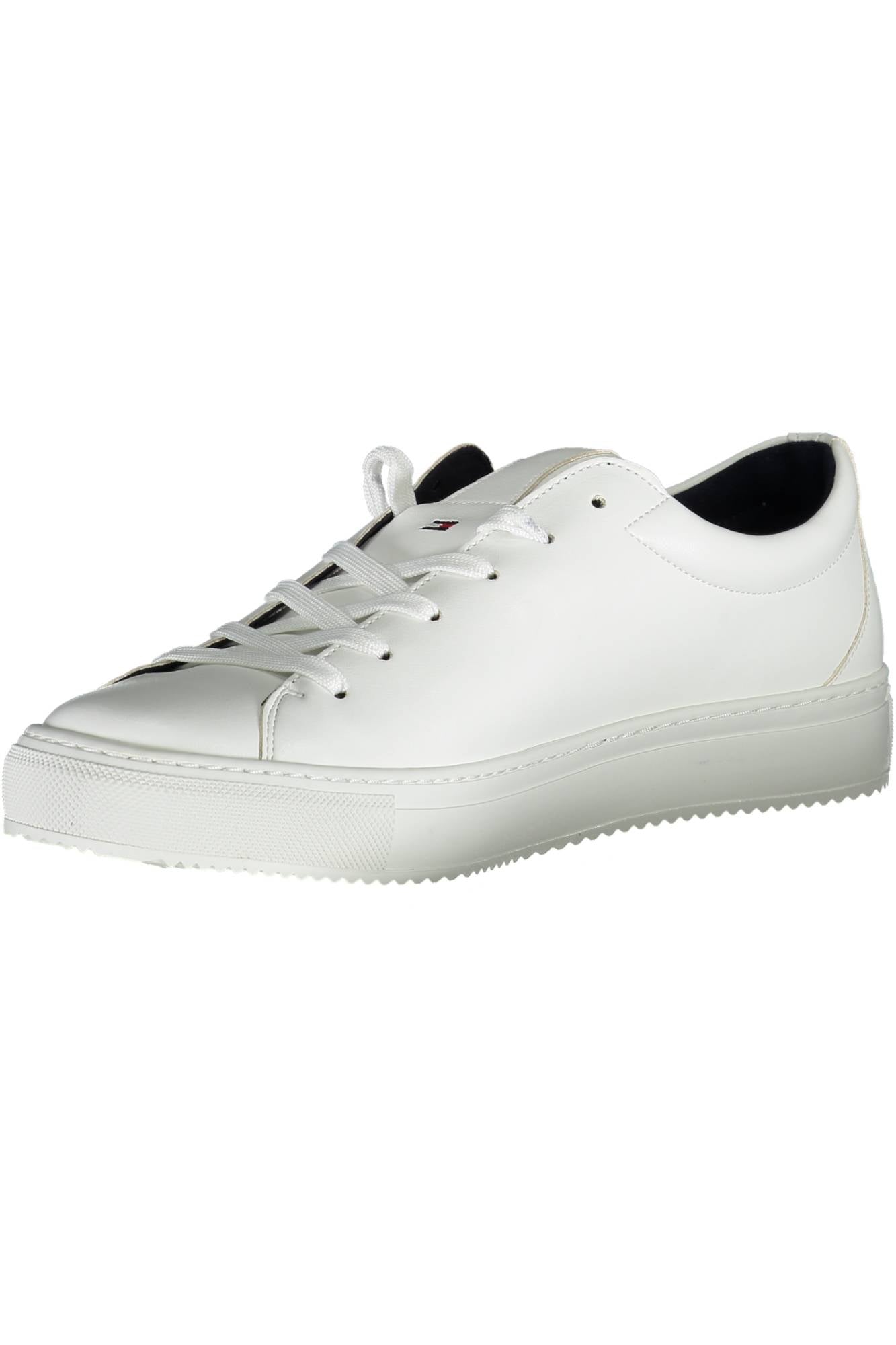 TOMMY HILFIGER WHITE MEN'S SPORTS SHOES