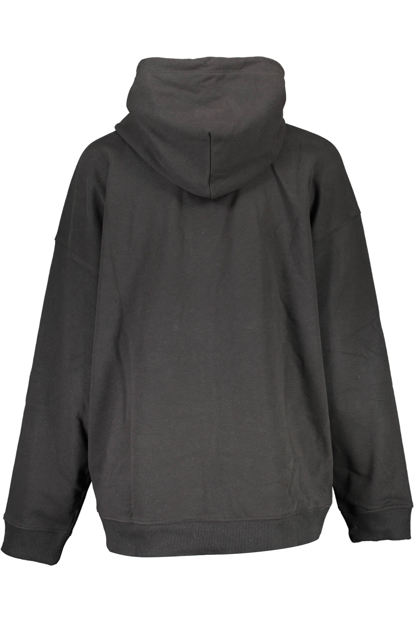 TOMMY HILFIGER SWEATSHIRT WITH ZIP WOMAN BLACK