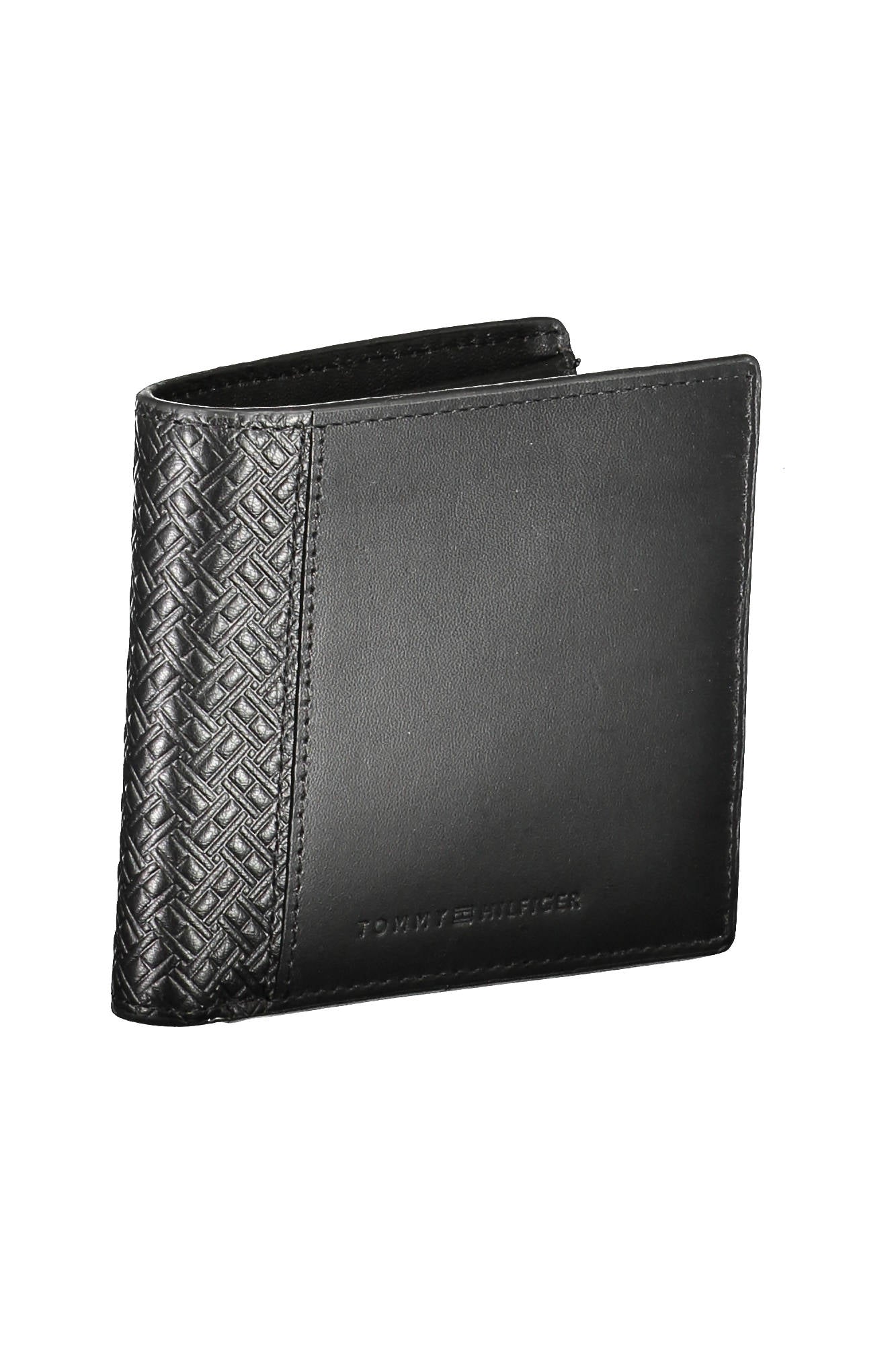 TOMMY HILFIGER BLACK MEN'S WALLET