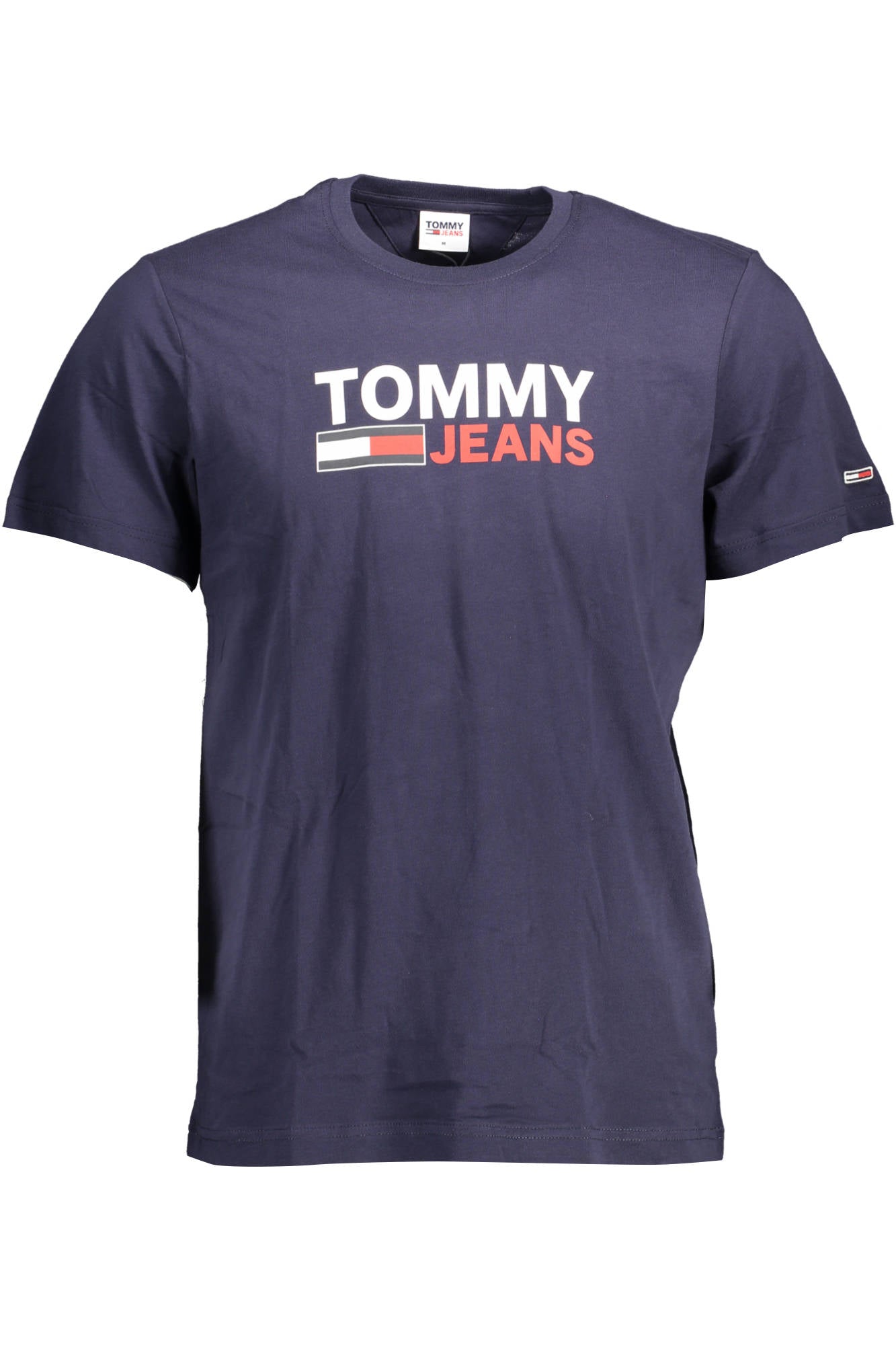 TOMMY HILFIGER MEN'S SHORT SLEEVE T-SHIRT BLUE