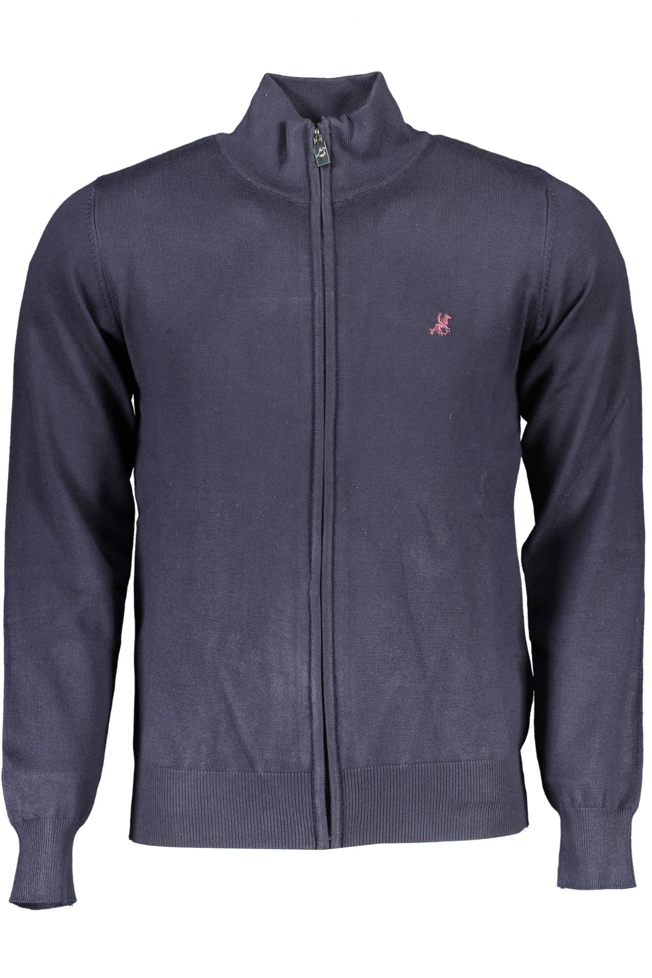 US GRAND POLO MEN'S BLUE CARDIGAN