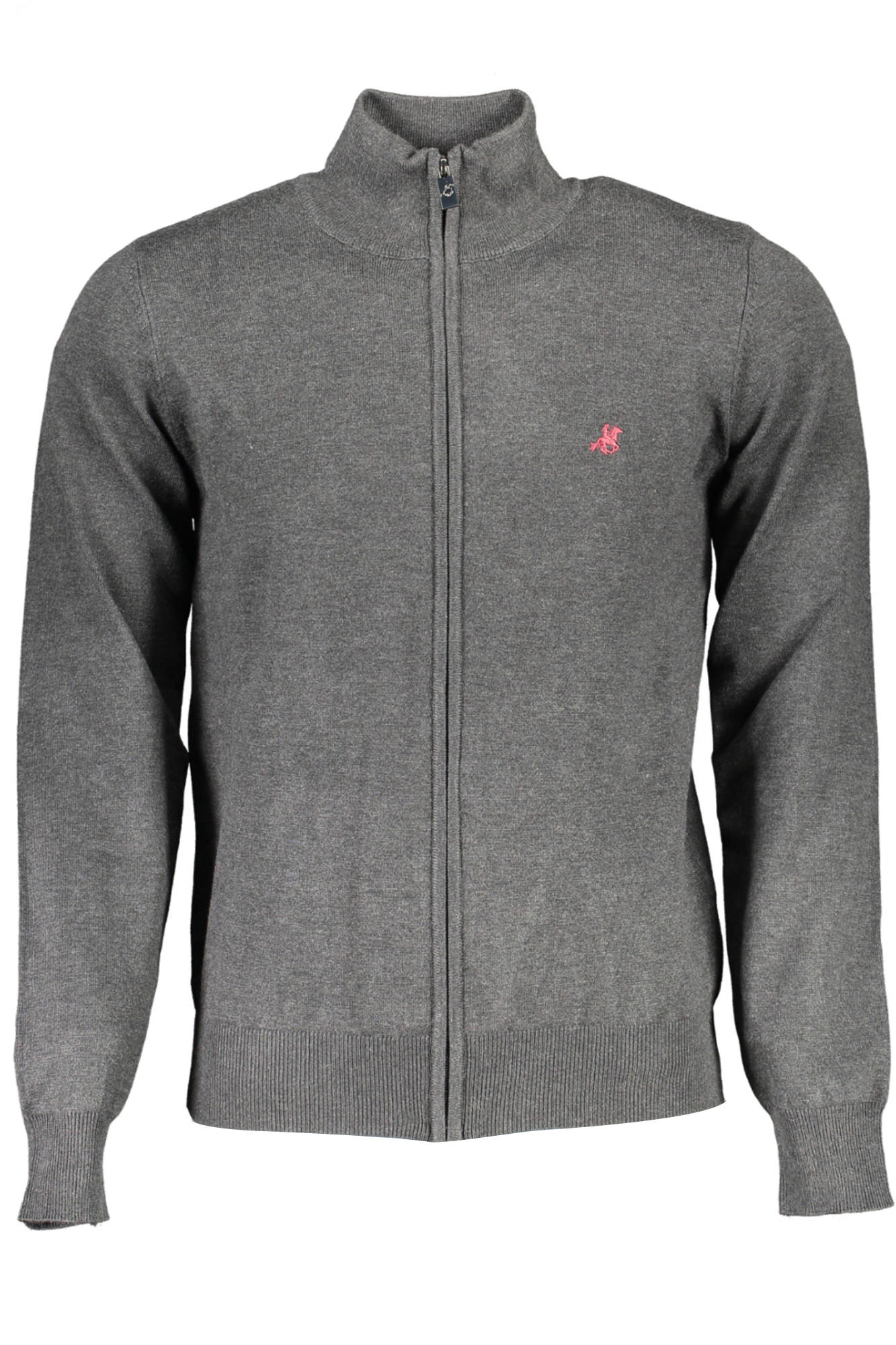 US GRAND POLO MEN'S GRAY CARDIGAN