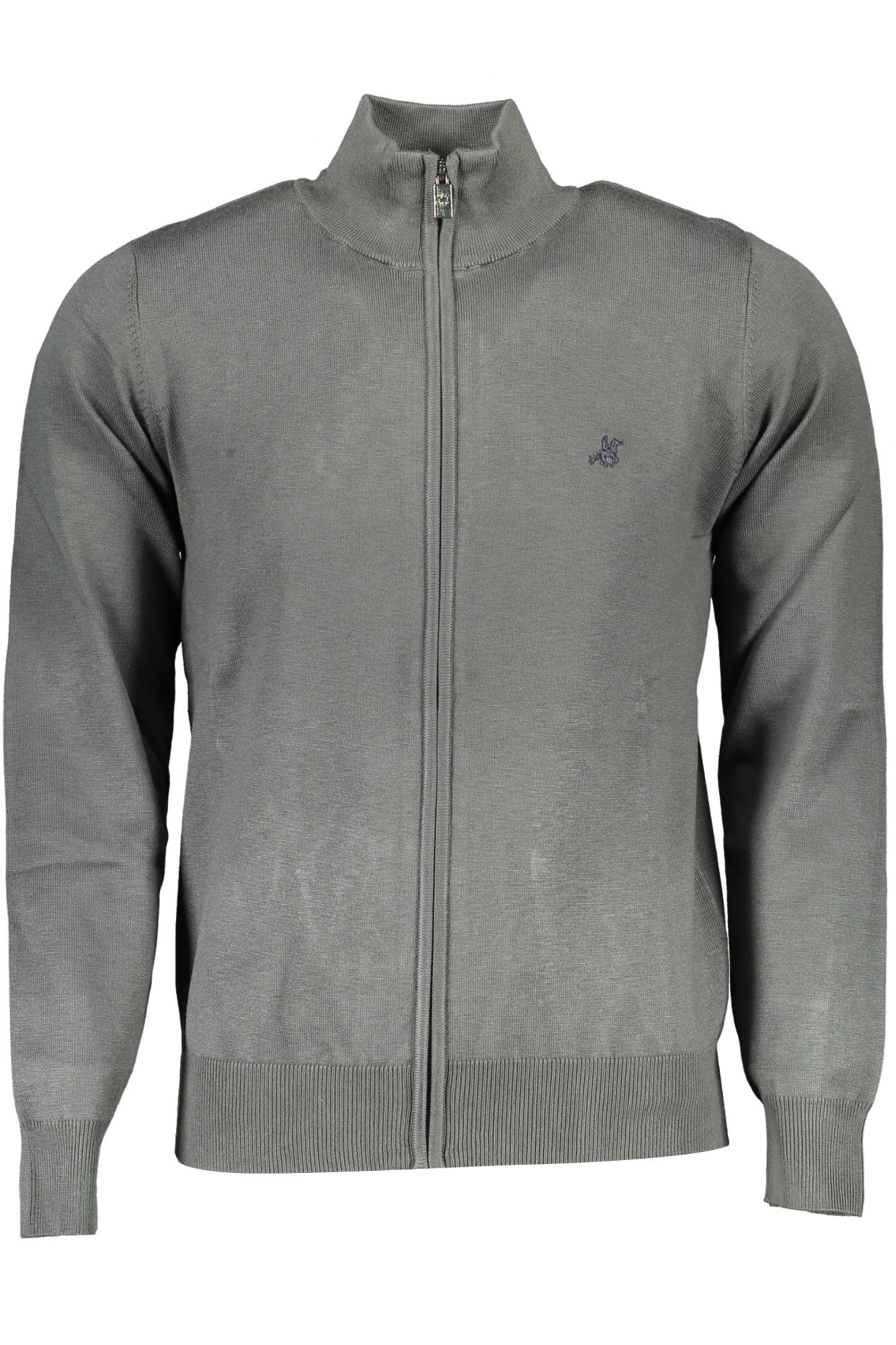 US GRAND POLO MEN'S GREEN CARDIGAN