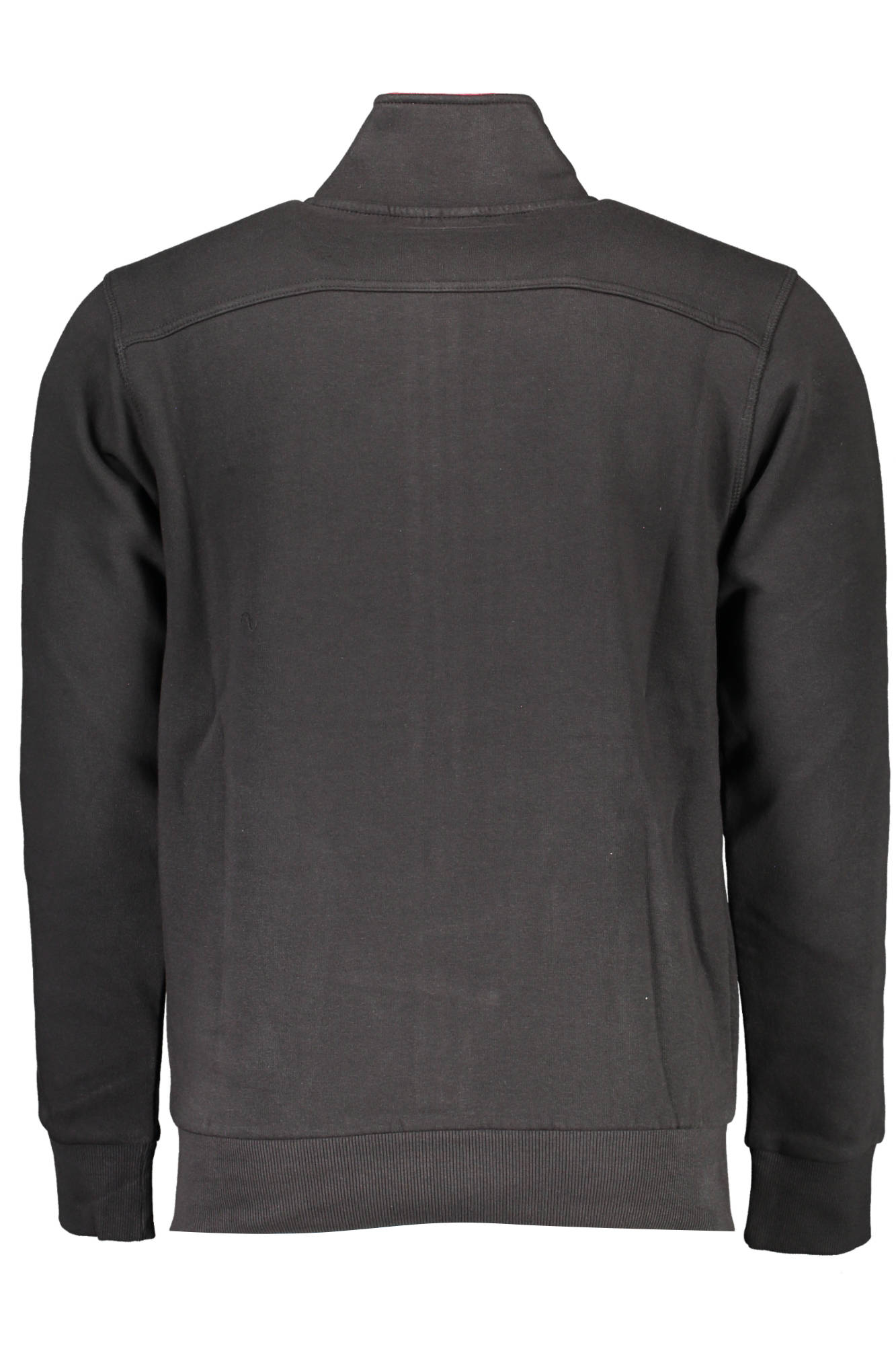 US GRAND POLO MEN'S BLACK SWEATSHIRT WITH ZIP