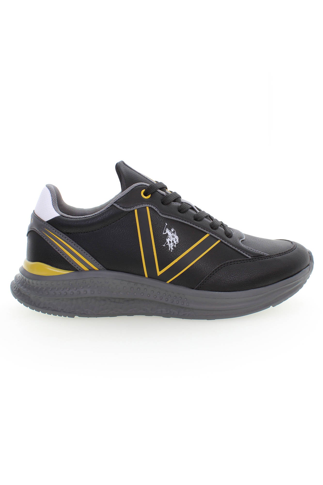 US POLO BEST PRICE BLACK MEN'S SPORTS SHOES