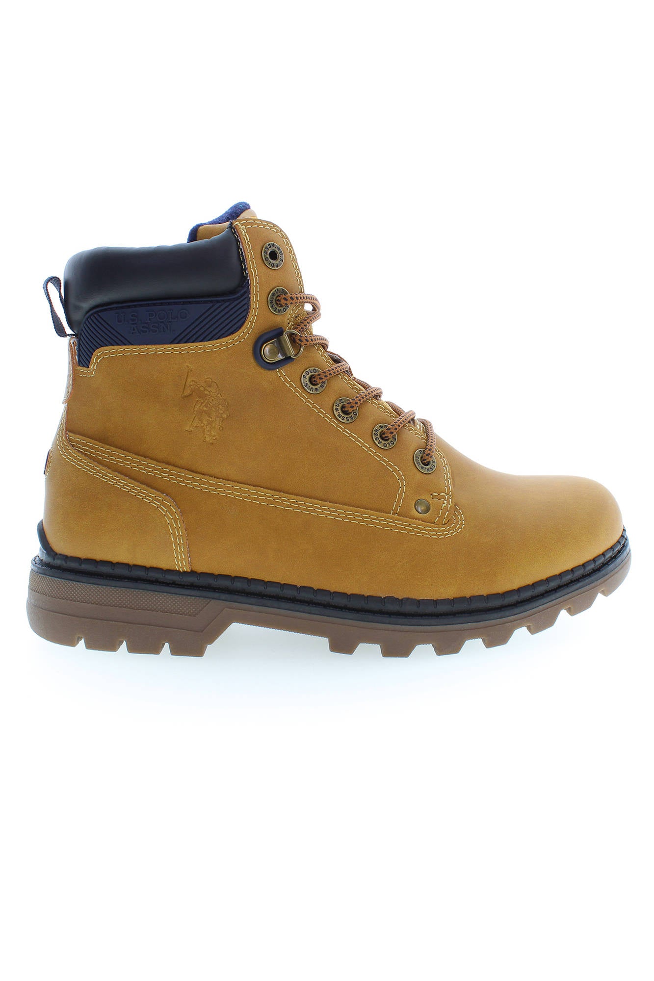 US POLO BEST PRICE MEN'S BEIGE BOOTS