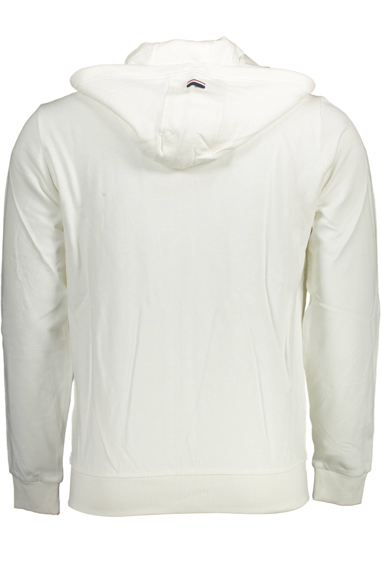 US POLO SWEATSHIRT WITH ZIP WHITE MAN