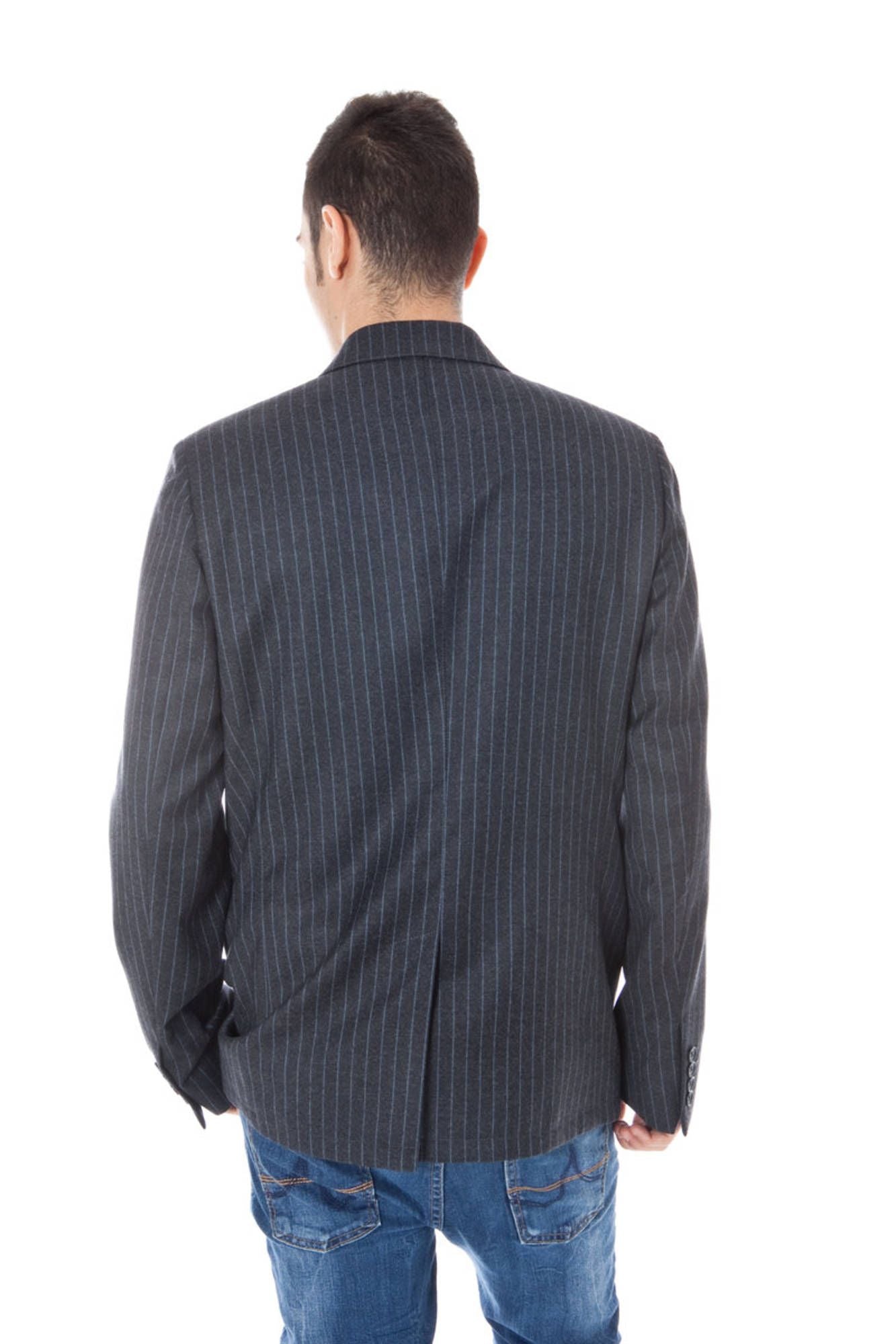 CALVIN KLEIN MEN'S CLASSIC JACKET GRAY