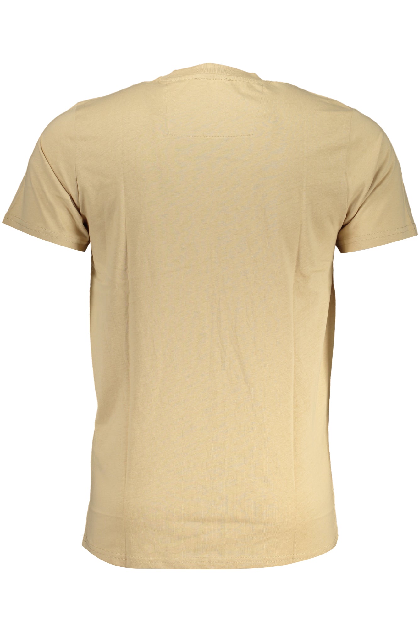 CAVALLI CLASS MEN'S SHORT SLEEVED T-SHIRT BEIGE
