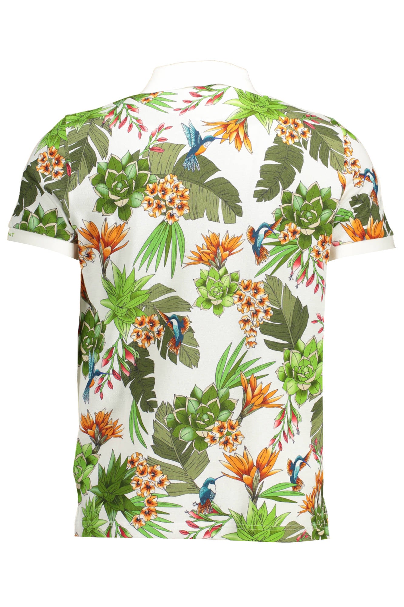 GANT SHORT SLEEVE POLO SHIRT MAN WHITE