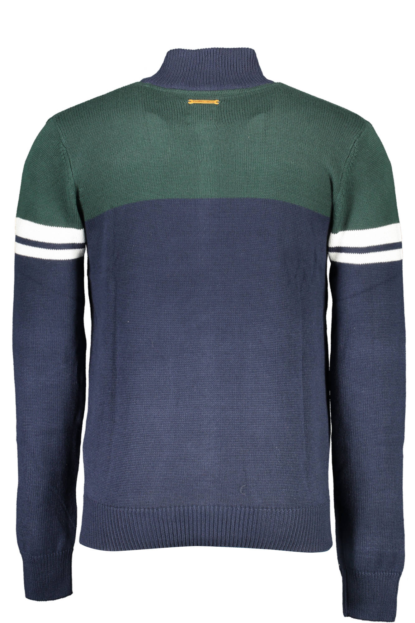 GIAN MARCO VENTURI MEN'S BLUE CARDIGAN