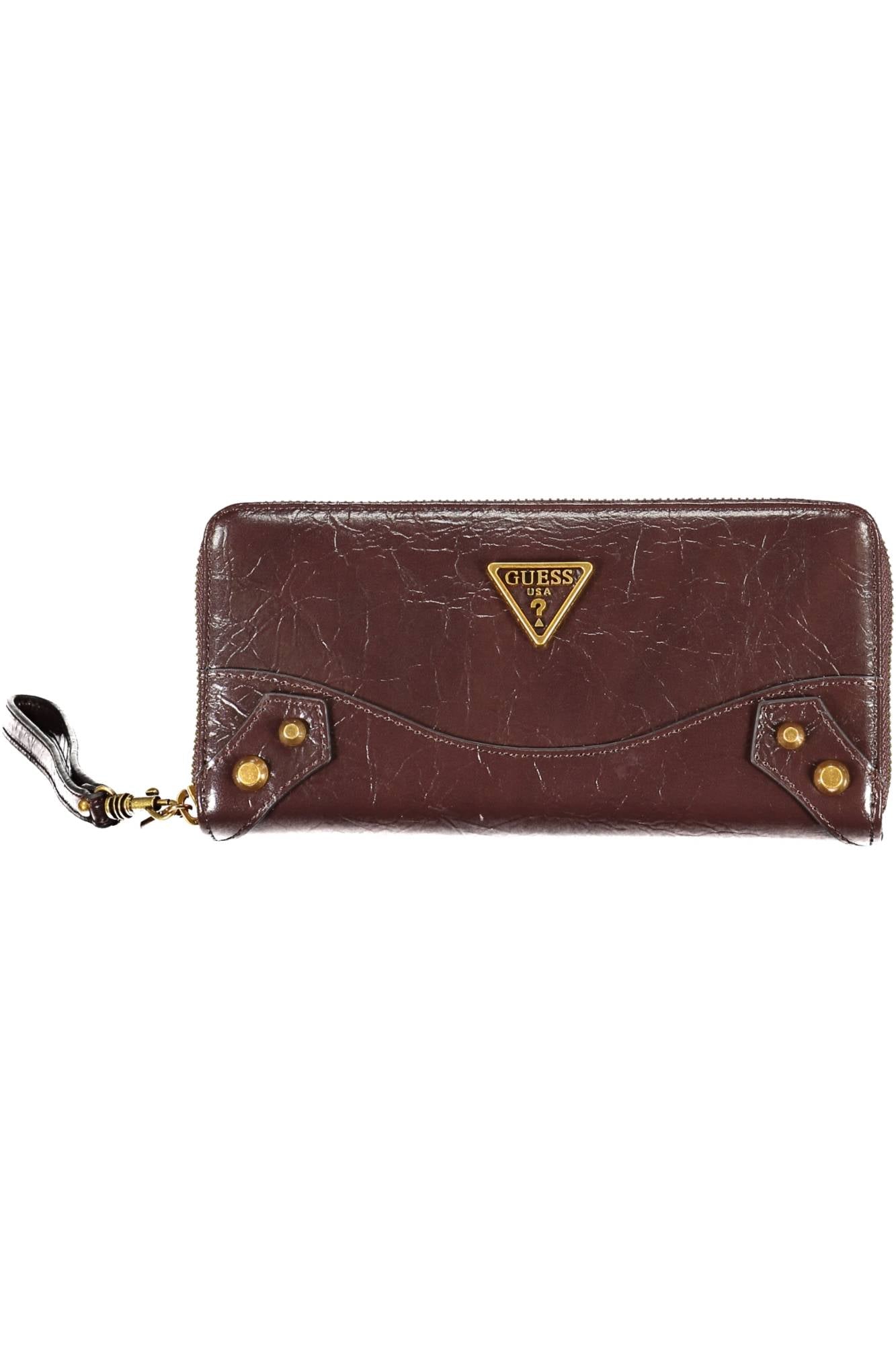GUESS JEANS WOMEN'S WALLET BROWN