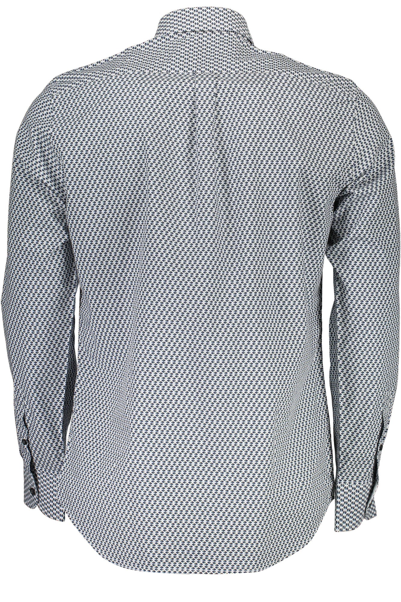 HARMONT & BLAINE MEN'S BLUE LONG SLEEVE SHIRT