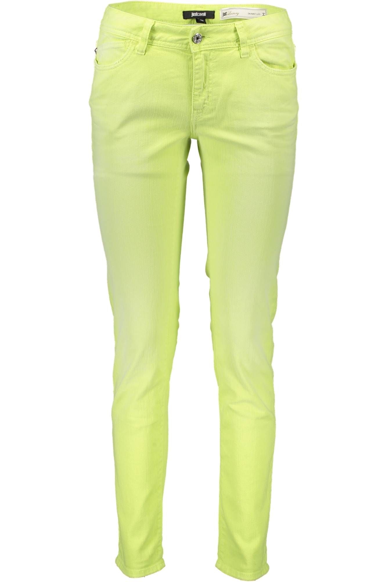 JUST CAVALLI YELLOW WOMAN TROUSERS