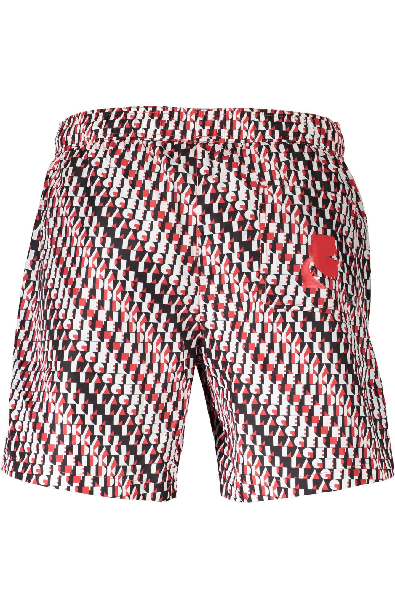 KARL LAGERFELD BEACHWEAR SWIMSUIT PARTS UNDER MAN BLACK