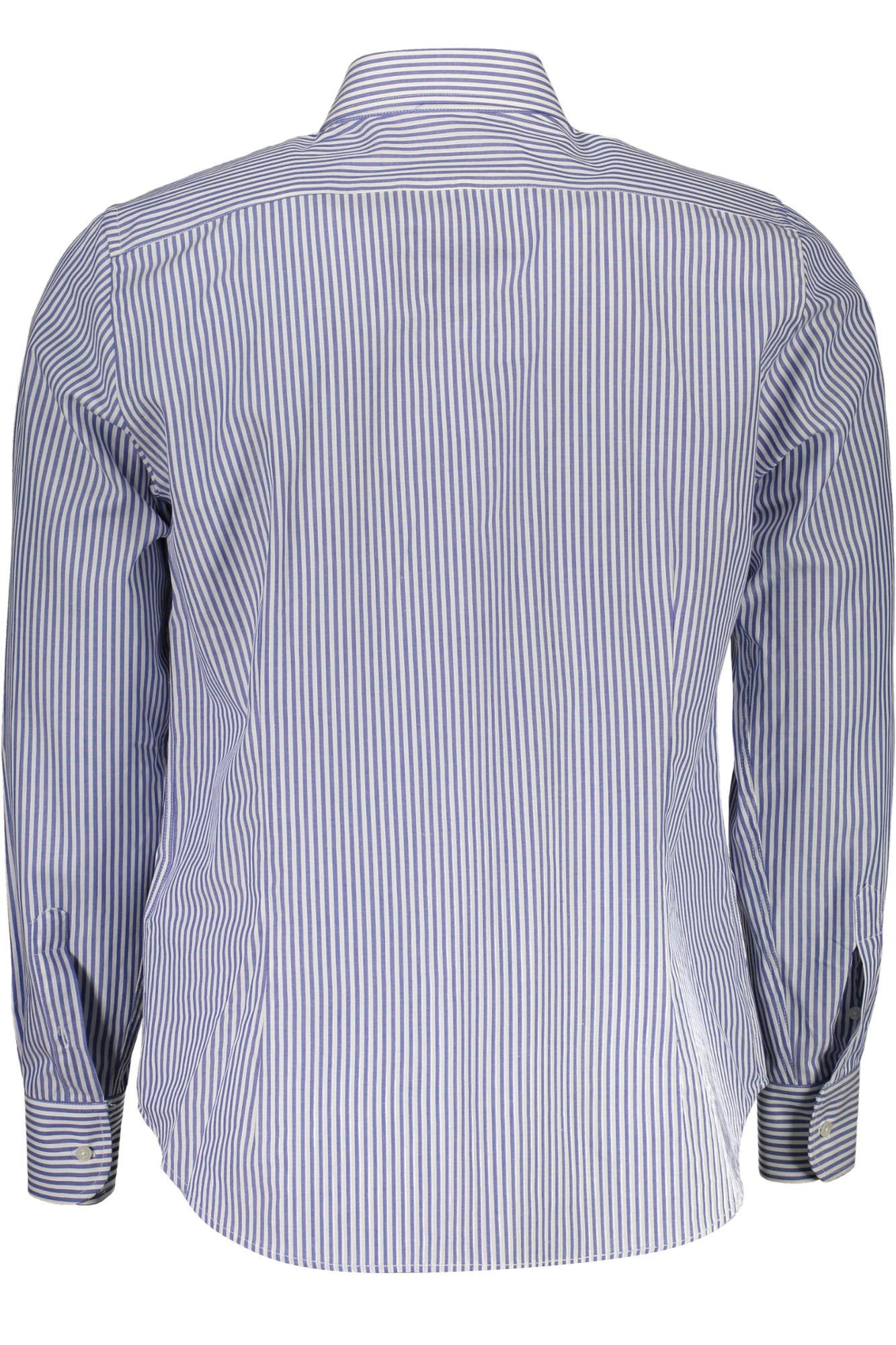 LA MARTINA MEN'S BLUE LONG SLEEVE SHIRT