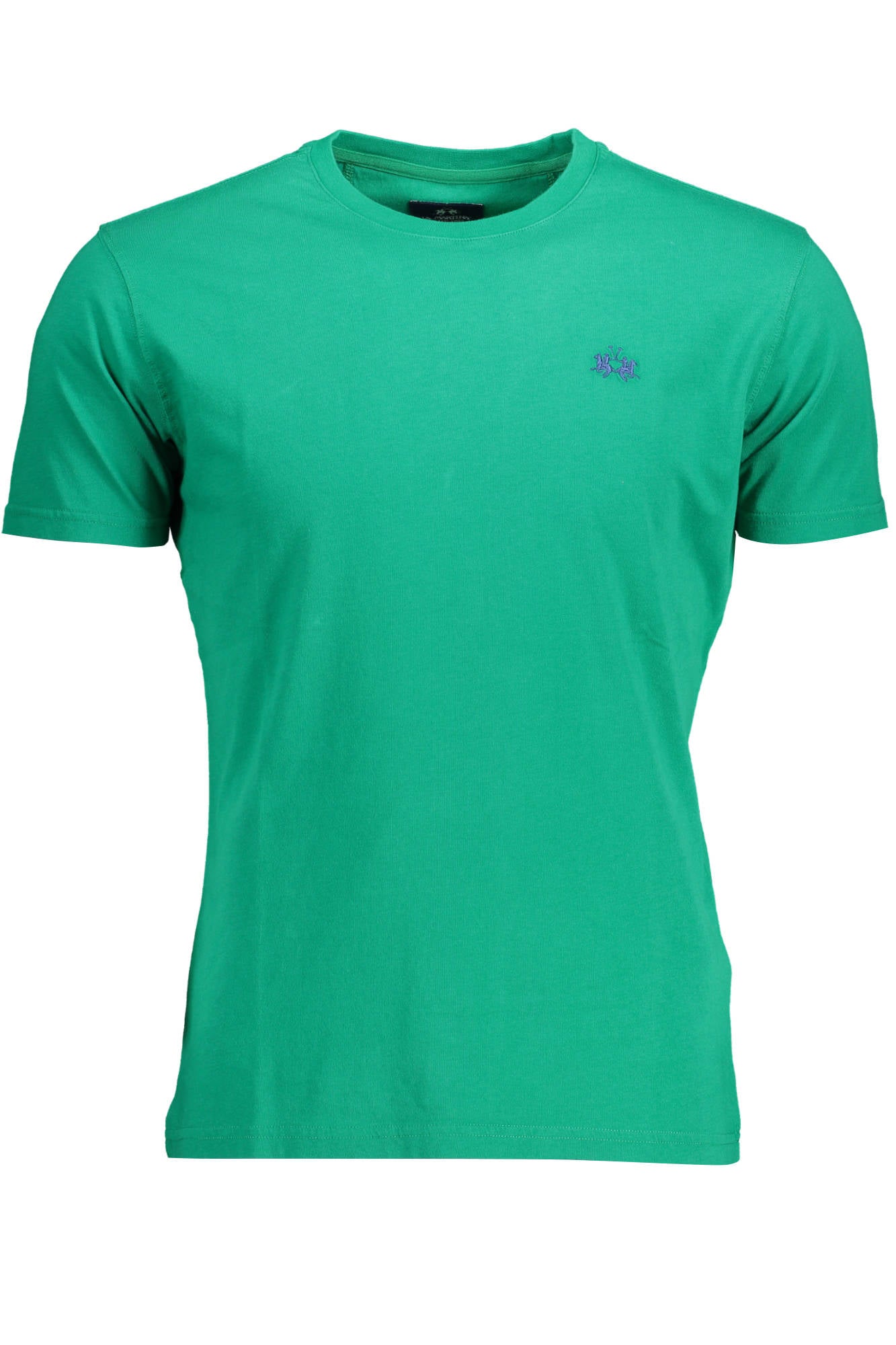 LA MARTINA GREEN MEN'S SHORT SLEEVE T-SHIRT
