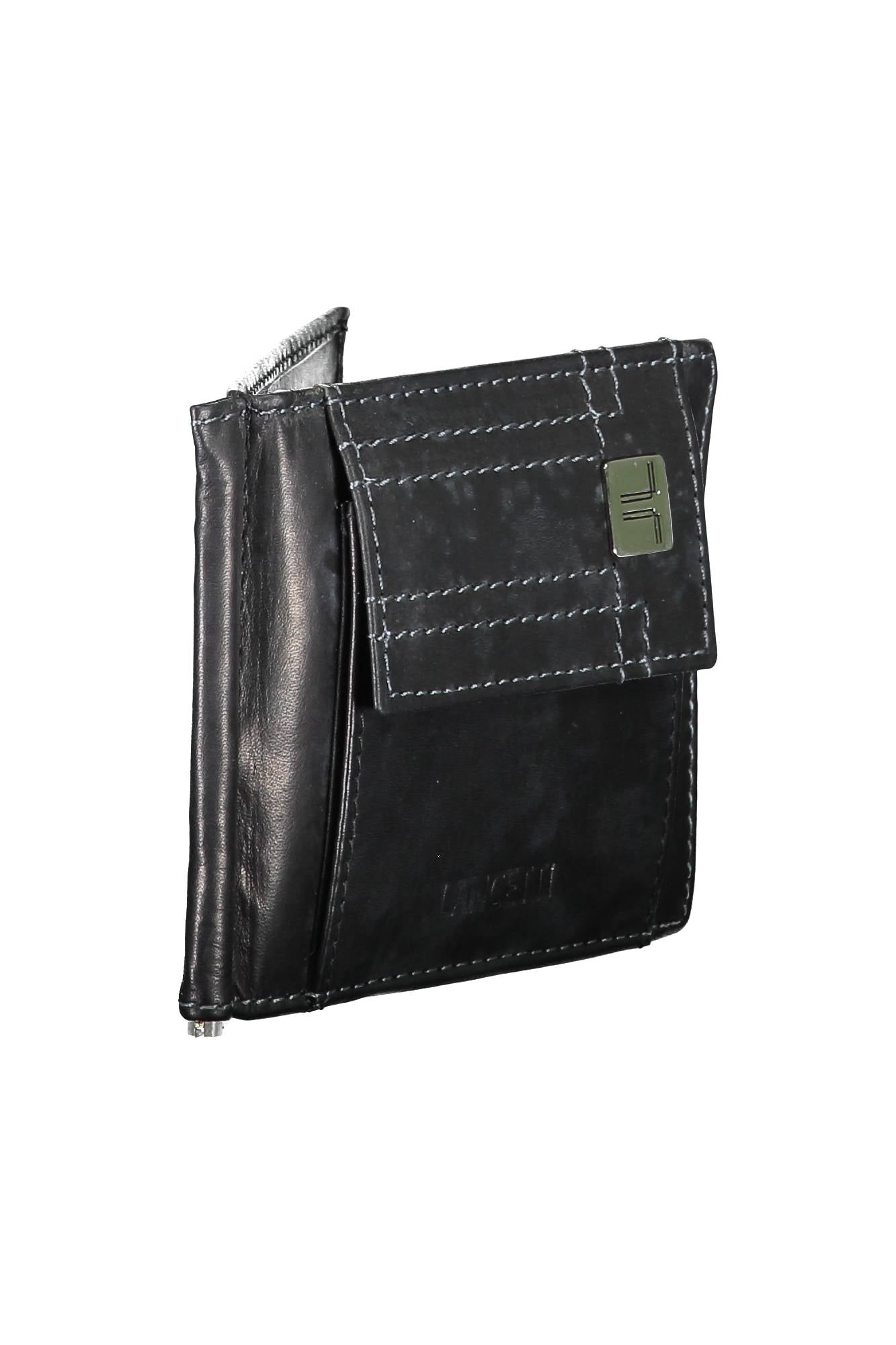 LANCETTI BLACK MEN'S WALLET